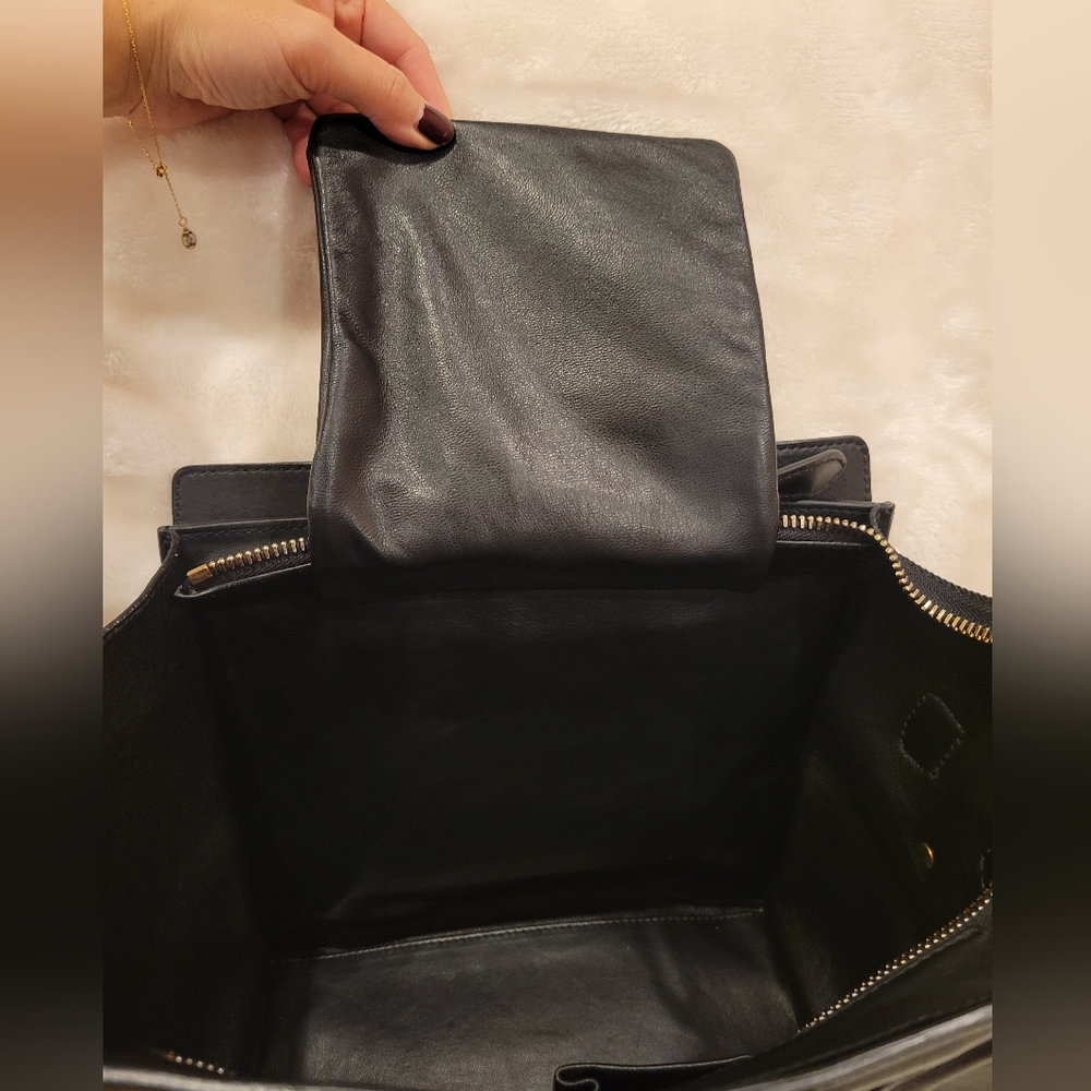 Celine Micro Luggage Tote Bag in black - Picture 12 of 16